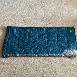 Coleman Kids 50°F Sleeping Bag, Teal color, Used